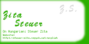 zita steuer business card